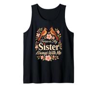 Cardinal Memorial Forever My Sister Always with Me Tank Top