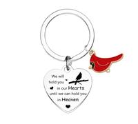 Cardinal Memorial Keyring Sympathy Gifts for Loss of Loved One Memorial Gifts for Loss of Mother Father Daughter Son Red Cardinal Gifts Bereavement Condolences Gift Remembrance Gifts Robin Keyring