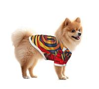 Cardinal Mesh Dog Shirt - Lightweight & Breathable, Quick Dry Stretchy Pet T-Shirt Vest for Small Dogs