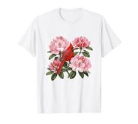 Cardinal of West Virginia Value Graphic T-Shirt, Men, White, M