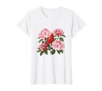 Cardinal of West Virginia Value Graphic T-Shirt, Women, White, S