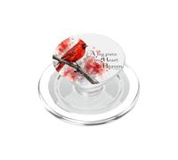 Cardinal Red Bird Sign from Heaven Christian Faith Angel PopSockets PopGrip for MagSafe