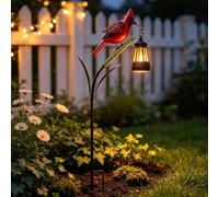 Cardinal Solar Light-A Beautiful Garden Light that Feels Full of Life 1Pc