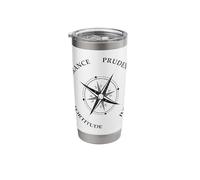 Cardinal Virtues Stainless Steel Insulated Tumbler