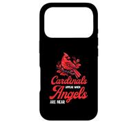 Cardinals Appear When Angels Are Near Bird Lovers Quote Case for iPhone 17 Pro