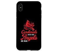 Cardinals Appear When Angels Are Near Bird Lovers Quote Case for iPhone XS Max