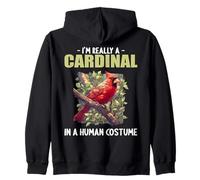 Cardinals Cardinal Bird Zip Hoodie