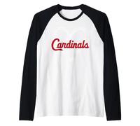 Cardinals Heart Raglan Baseball Tee