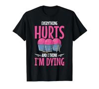 Cardio Drummer Exercise Workout Dying Fitness Drumming Value Graphic T-Shirt, Men, Black, L