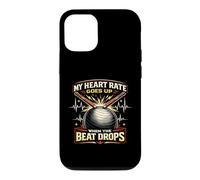 Cardio Drumming Heart Rate Up When The Beat Drops Case for iPhone 12/12 Pro