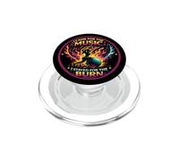 Cardio Drumming I Came For The Music I Stayed For The Burn PopSockets PopGrip for MagSafe