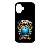 Cardio Drumming I Don't Count Reps I Count Beats Case for iPhone 16