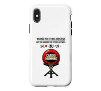 Cardio Drumming Warned You Grabbed The Sticks Anyway Case for iPhone X/XS