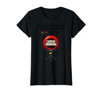 Cardio Drumming Warned You Grabbed The Sticks Anyway Value Graphic T-Shirt, Women, Black, XL