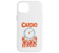 Cardio Is a Cult Skeleton Funny Workout Fitness Gym Muscle Case for iPhone 14 Plus