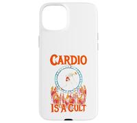 Cardio Is a Cult Skeleton Funny Workout Fitness Gym Muscle Case for iPhone 15 Plus