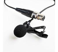 Cardioid Tie Clip on lavalier Microphone Mic For Various Shure Wireless transmitter Bodypack (Mini 4 Pin XLR Jack Plug)