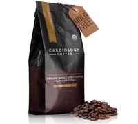 Cardiology Coffee - Whole Bean Coffee - USDA Certified Mold-Free 12oz Premium Light Roast Organic Coffee Beans with Antioxidant Benefits - Perfect for Heart Healthy Lifestyle