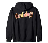 Cardiology Nurse Team Medical Physician Cardiologist Zip Hoodie