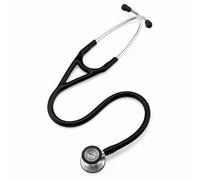 3M Littmann Cardiology IV Diagnostic Stethoscope, Standard-Finish Chestpiece, Black Tube, Stainless Stem and Headset, 69 cm, 6152