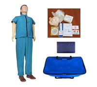 Cardiopulmonary Resuscitation Simulator Professional Adult Full Body Training Model Patient Care Skills Mannequin For Teaching Pratice