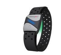 CARDIOSPORT Optic Heart Rate Monitor Armband Bluetooth ANT+ Size S - L | Compatible with Zwift, Strava, Polar, Wahoo, Rouvy, Peloton, Decathlon and more. LED HR Zone indicators