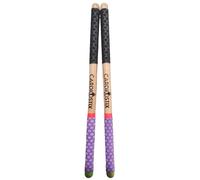 CardioStix 8.5oz Cardio Drum Sticks per set (1 pair sticks only) Weighted Double Grip Premium American Hickory Wood (Rainbow #1)| Drumming, Fitness, Aerobic Class