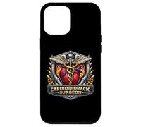Cardiothoracic Surgeon CT Surgery Cardiac Thoracic Caduceus Case for iPhone 12 Pro Max