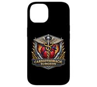 Cardiothoracic Surgeon CT Surgery Cardiac Thoracic Caduceus Case for iPhone 14