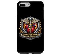 Cardiothoracic Surgeon CT Surgery Cardiac Thoracic Caduceus Case for iPhone 7 Plus/8 Plus