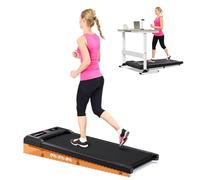 Cardirun 2 in 1 Walking Pad Treadmill with Incline, Portable Under Desk Treadmills for Home and Office, 2.5HP & 136KG Mini Portable Walking Running Machine with LED Display, Voice/App/Remote Control