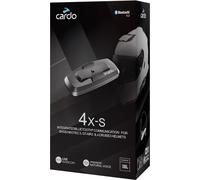 Cardo 4X-S Bluetooth Communication System Single Pack for Shoei Gen 3 Motorcycle Helmets