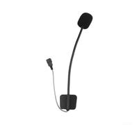 Cardo-Compatible Soft Hard Boom Microphone with Silver Plated Wiring for Scala Rider Q1 Q2 i PackTalk BT (Hard)
