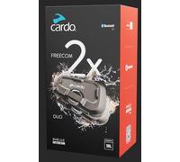 Cardo Freecom 2X Duo Bluetooth Intercom Waterproof 2-Way Motorcycle FRC2X103