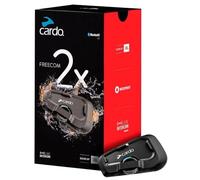 Cardo Freecom 2x Communication System Single Pack, black