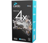 Cardo Freecom 4X Single Motorcycle Motorbike Bluetooth Intercom System Black