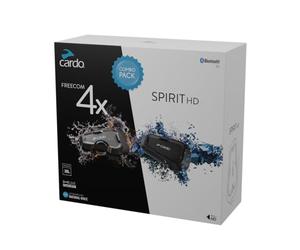 Cardo FREECOM 4X & SPIRIT HD BUNDLE