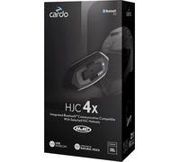 Cardo HJC 4X Bluetooth Communication System Single Pack