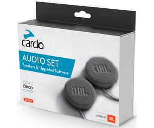 Cardo JBL 45 mm Speaker Audio Set, black, One size
