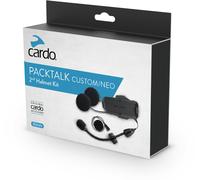 Cardo Packtalk Custom/Neo Second Helmet Expansion Set, black, One size