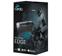 Cardo Packtalk EDGE Duo Communication System Double Pack, black, One size