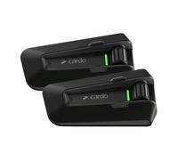 Cardo Packtalk NEO Duo Bluetooth Intercom Headset with Snap-in Mount for Moto