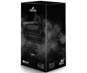Cardo Packtalk Pro Duo Bluetooth Communication System Double Pack