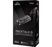 Cardo Packtalk-S Bluetooth Communication System Single Pack for Shoei Gen 3 Motorcycle Helmets