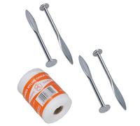 Cardoc B Braided Nylon Chalk Line for 100 Metres + 4 x Footprint Line Pins