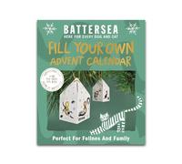 Cardology - Christmas Fill Your Own Advent Calendar for Cat Lovers | 24 DIY Gift Boxes, Reusable, Battersea Dogs & Cats Home Charity