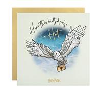 Cardology - Hedwig Harry Potter Birthday Card - Official Wizarding World Gift Merchandise (Hedwig)