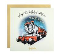 Cardology - Hogwarts Express Harry Potter Birthday Card - Official Wizarding World Gift Merchandise (Hogwarts Express)