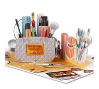 Cardology - Makeup Bag 3D Pop-Up Card | Fun Birthday Card for Makeup Lovers, Milestone Celebrations and Mothers Day Cards | Perfect for Girls, Teens, Mum, Sister and Friend (Makeup Bag)
