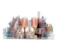 Cardology - Silver Wedding Anniversary Pop Up Card | 25th Wedding Anniversary 3D Card | Handmade